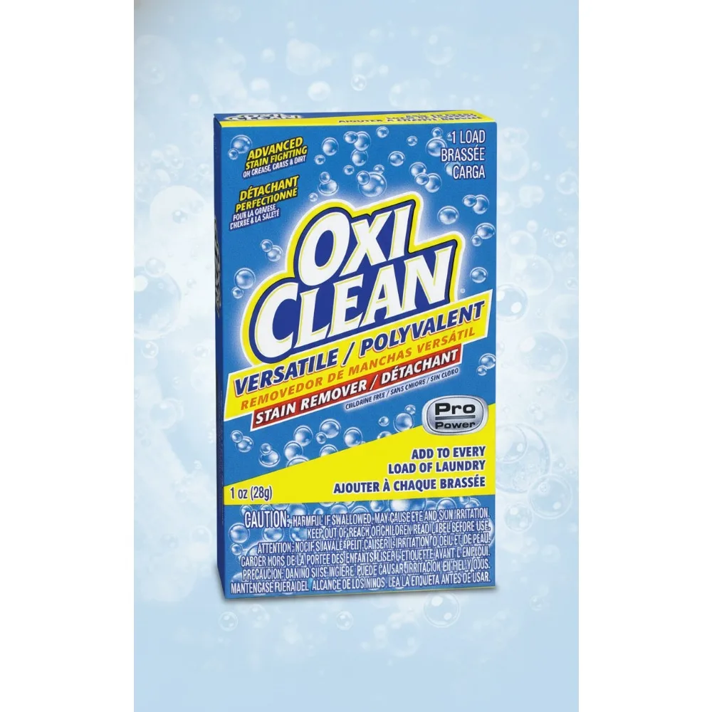 

Professional Stain Remover Powder - 156 Pack for Laundry & Multi-Surface Cleaning | Color-Safe & Septic Tank Safe