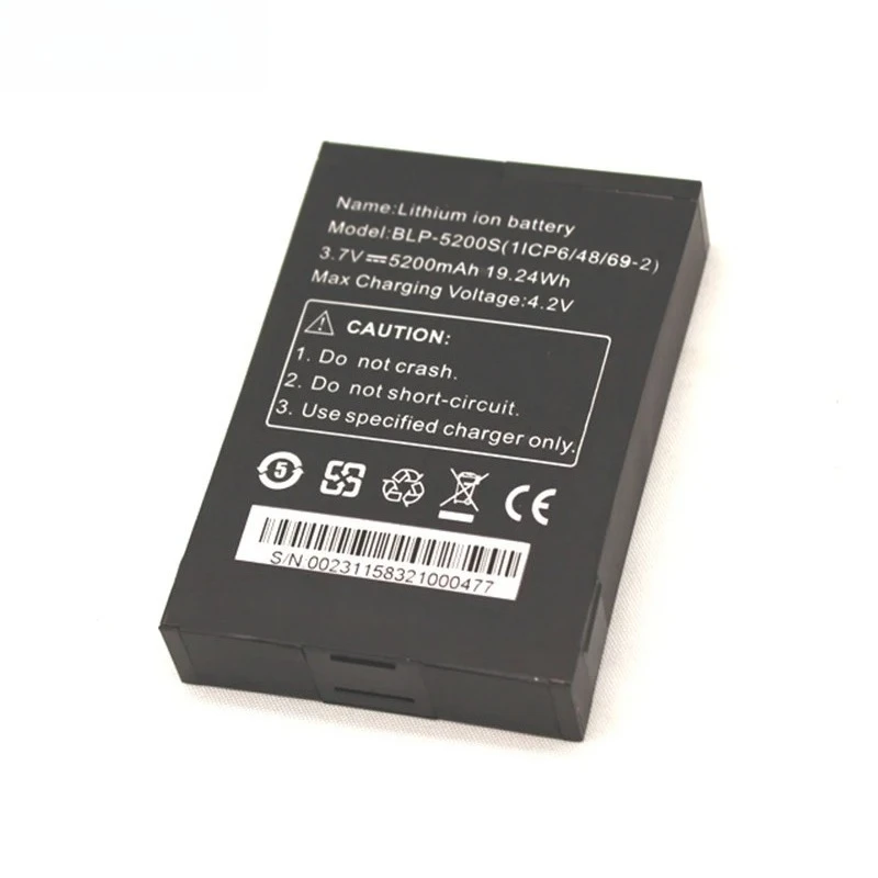 Large Capacity 5200mAh 3.7V BLP-5200S Rechargeable Battery for Hi-target IHAND 30 Data Collector Li-ion Battery
