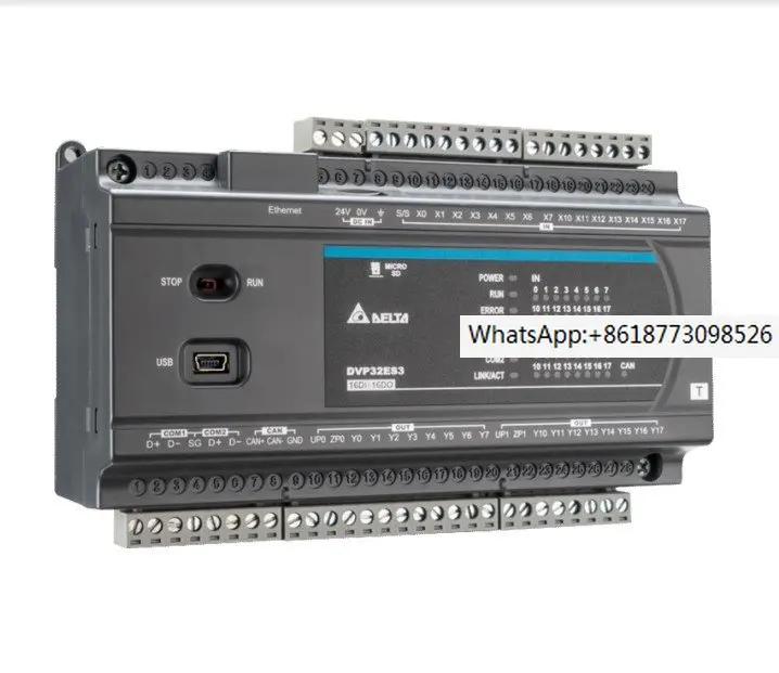 

Delta ES3 series PLC/DVP32/48/80/64ES300R/ES300T/ES311T/4-way pulse