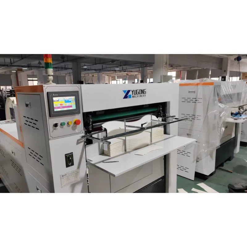 YG Manufacturer Paper Cutting Machine High Speed Automatic Paper Cardboard Cutter Die Cutting Processing Machine Price for Chile