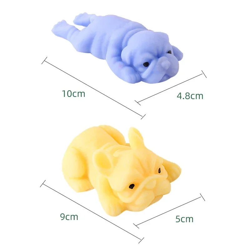 1pcs quishy Dogs Fidget Toy Educational Creative Simulation Stress Release Toy Kawaii Dog Toy Holiday Party Gift