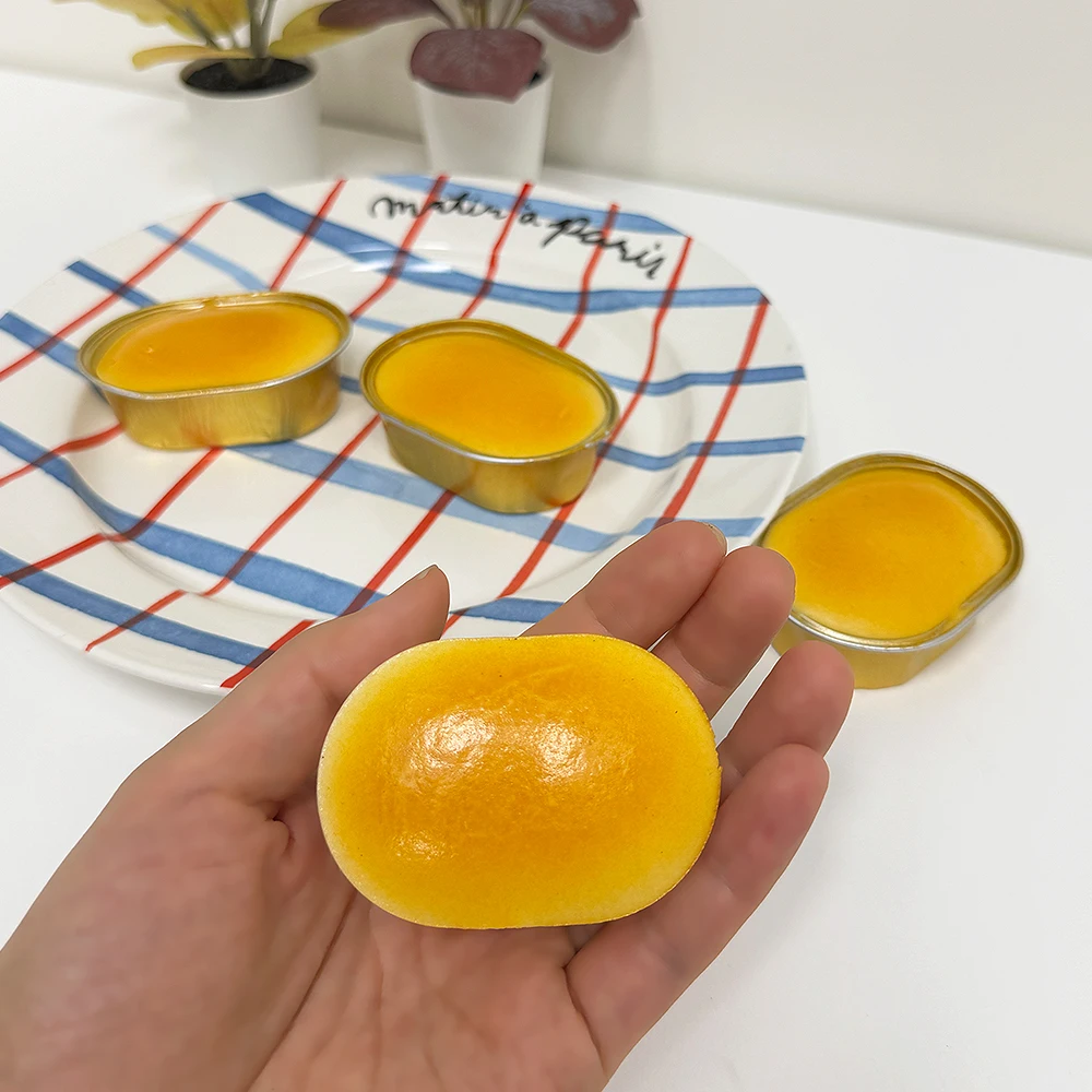 [Freshly Baked/Real Visual] Cheese Bread Healing Ball Squishy Stress Ball Soft and Relaxing Item Hand Feel Healing]