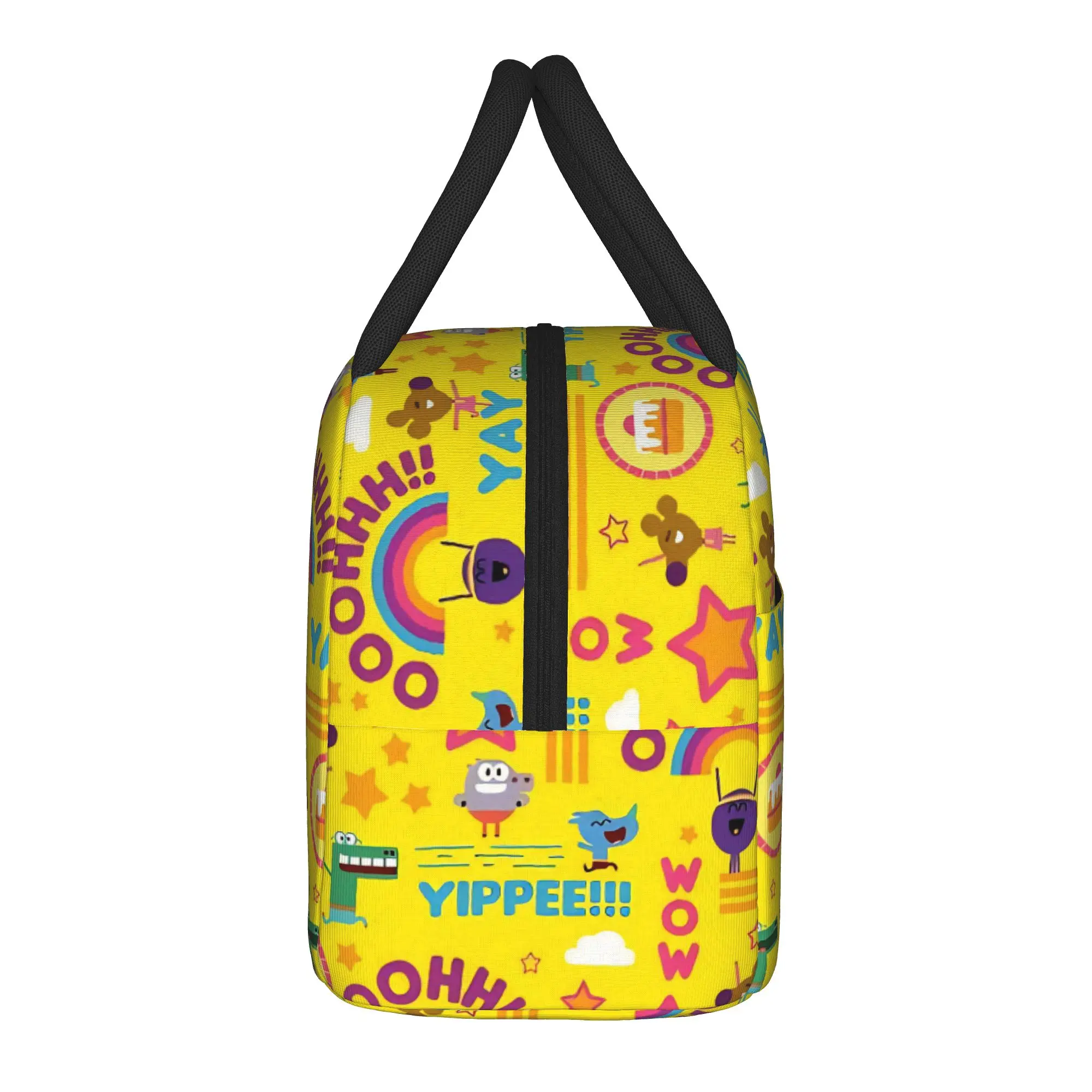 D-Dugges Dog Game Cartoon Insulated Lunch Bags Large Reusable Thermal Bag Tote Lunch Box Office  Picnic Food Handbags