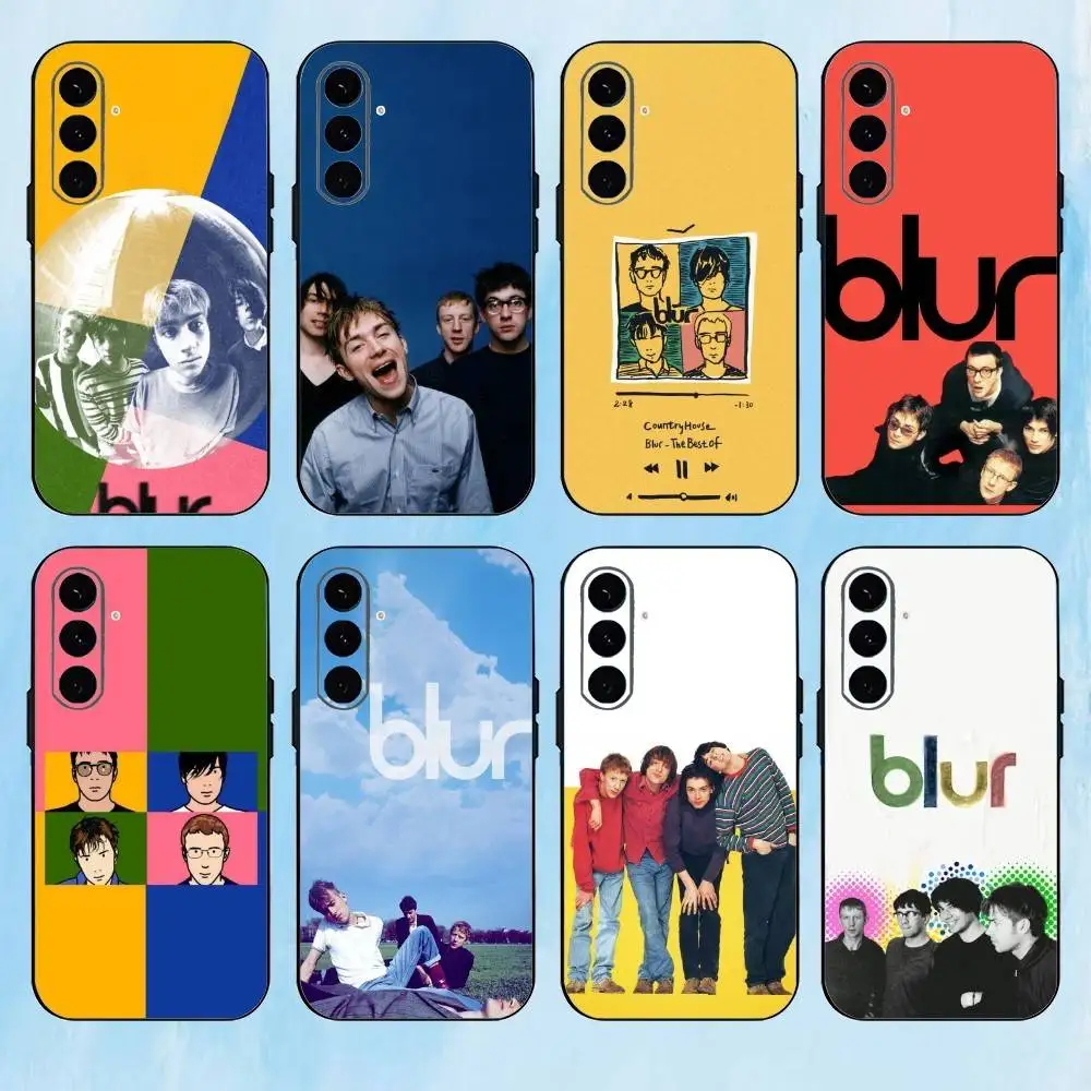 

B-Band B-Blur Parklife Phone Case For Samsung Galaxy A73,A72,A71,A70,A53,A52,A51,Others Soft Black Cover