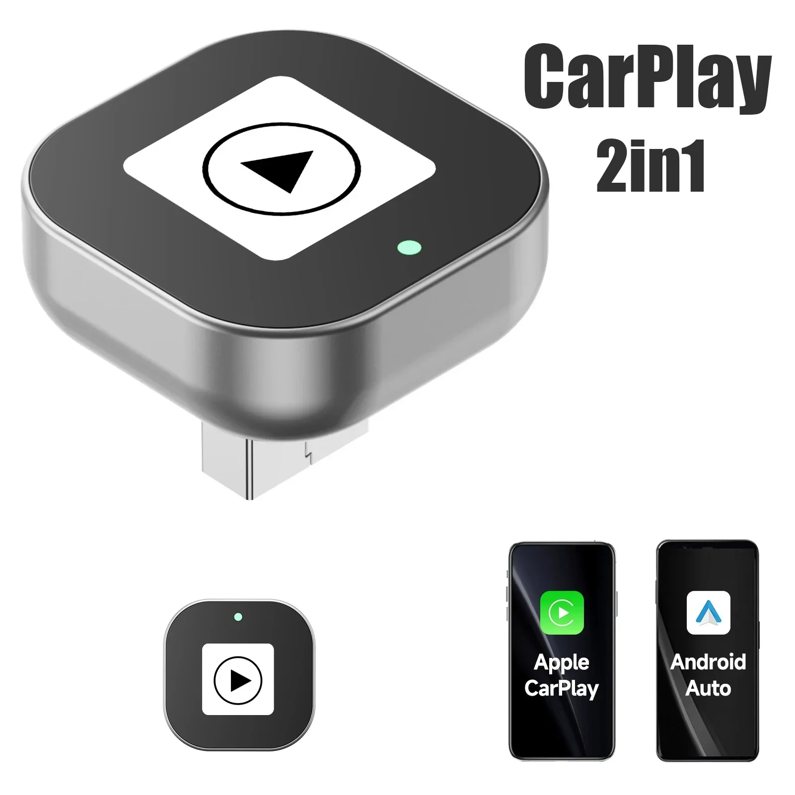 

Car Adapter Dongle Smart Mini Box, Plug and Play, Universal for Volkswagen Toyota Nissan Honda Ford Mercedes-Benz