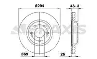 Store code: AE0347 inner ten brake disc mirror air SANTAFE 2003- (× 5)