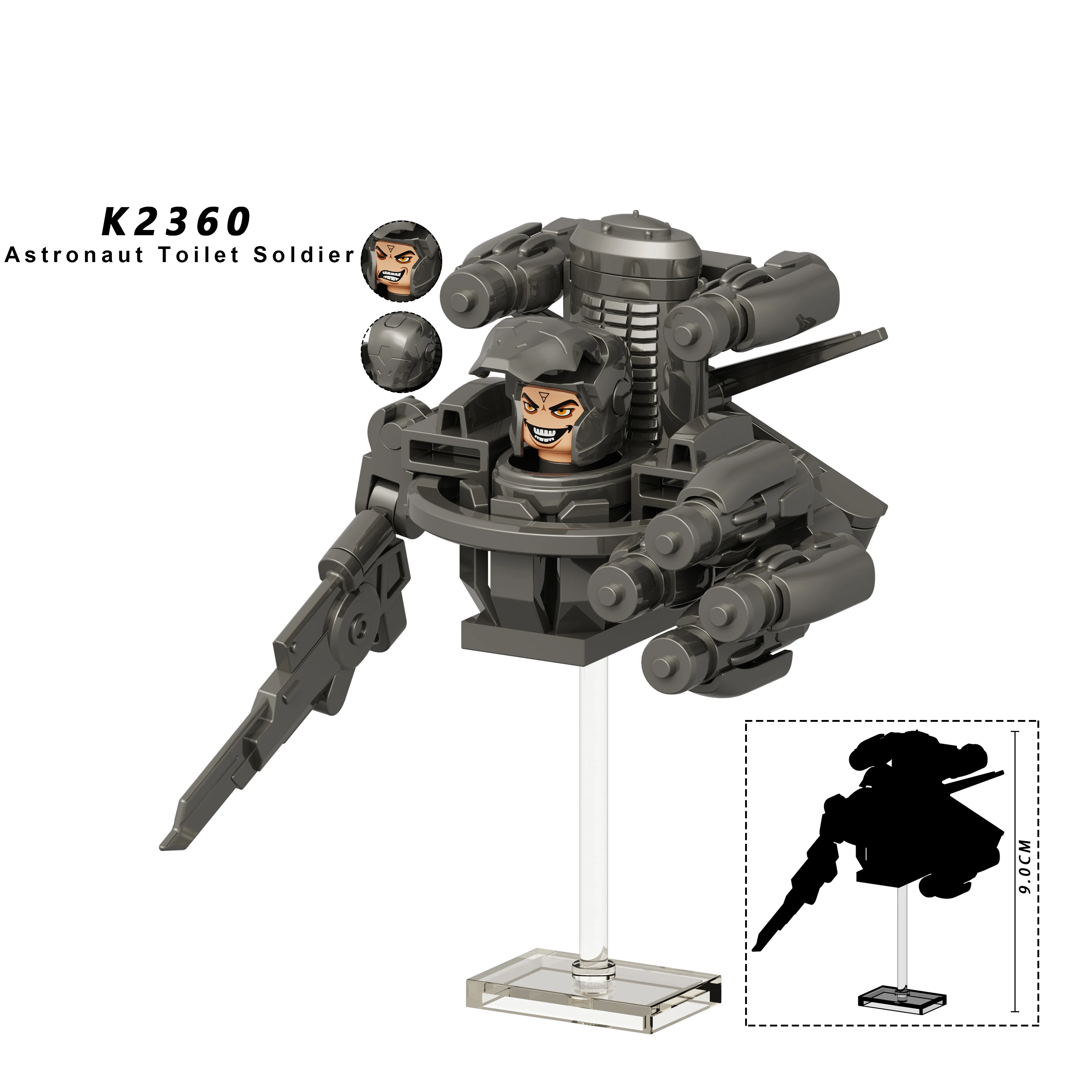Neue KDL DJ Upgrade Kriegsgeschädigte Skibidi Toilette Mann Figuren Anime Block Spielzeug TvMan Titan Ziegel Modell Spielzeug Für kind Geburtstag Geschenk
