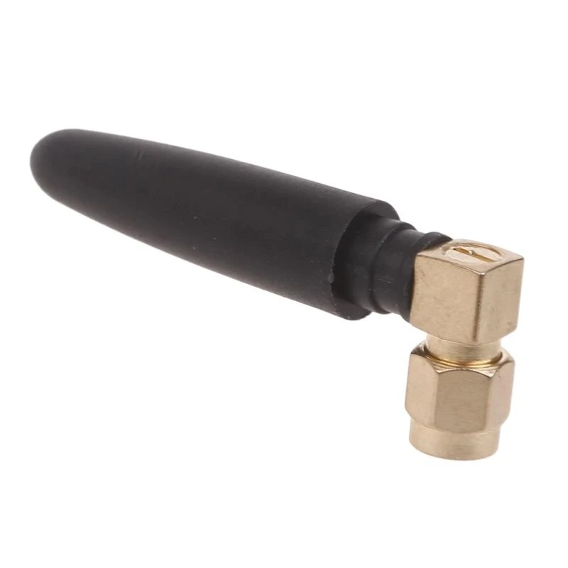 Double Bandswifi 2,4 GHz 5GHz 5,8 GHz 2dbi RP SMA Antena masculina Conector ângulos retos para Wifirouter Networking Card