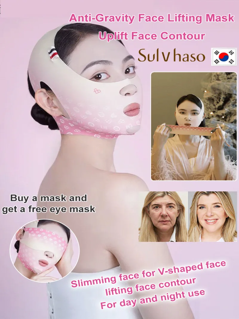 New face lifting face sculpting firming mask sculpting face lifting and firming artifact decree lines v face bandage