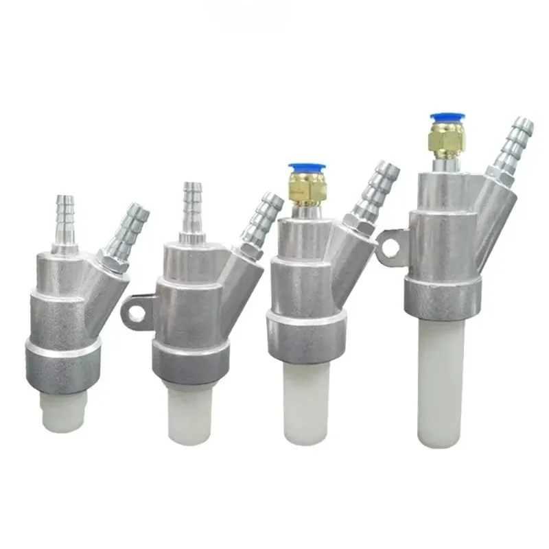 C Type Pneumatic Sandblasting Tool Handheld Boron Carbide Nozzle with Aluminum Alloy Body Wear Resistant for Sandblasting