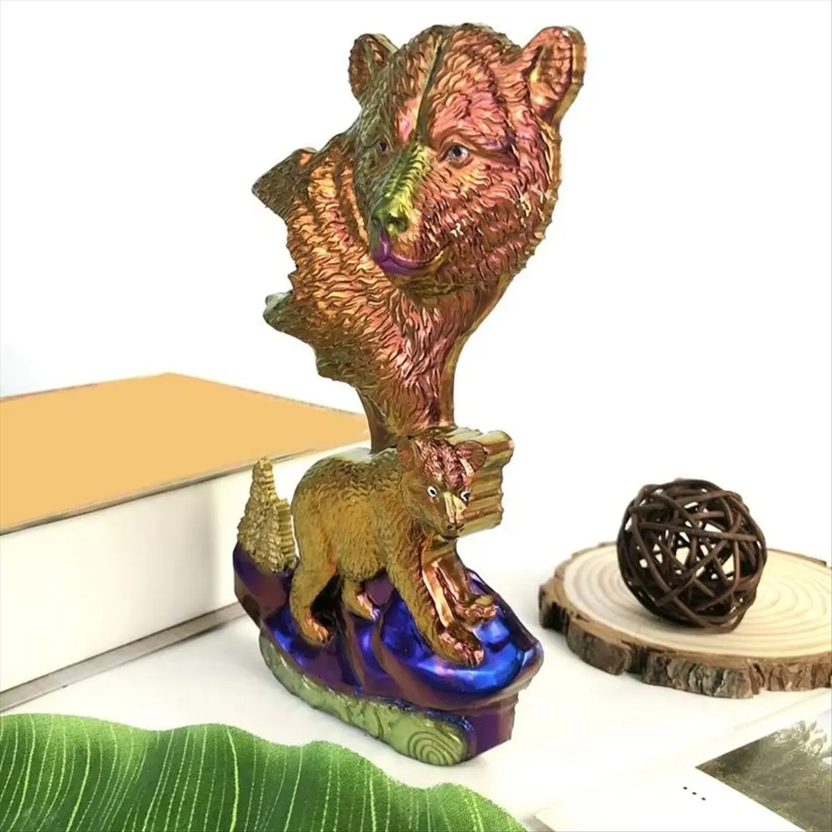 Limited Stock-Animal Silicone Molds for Crafts Epoxy Resin Molds Animal 3D Silicone Mold Lively Handmade Reusable Wall Decor B