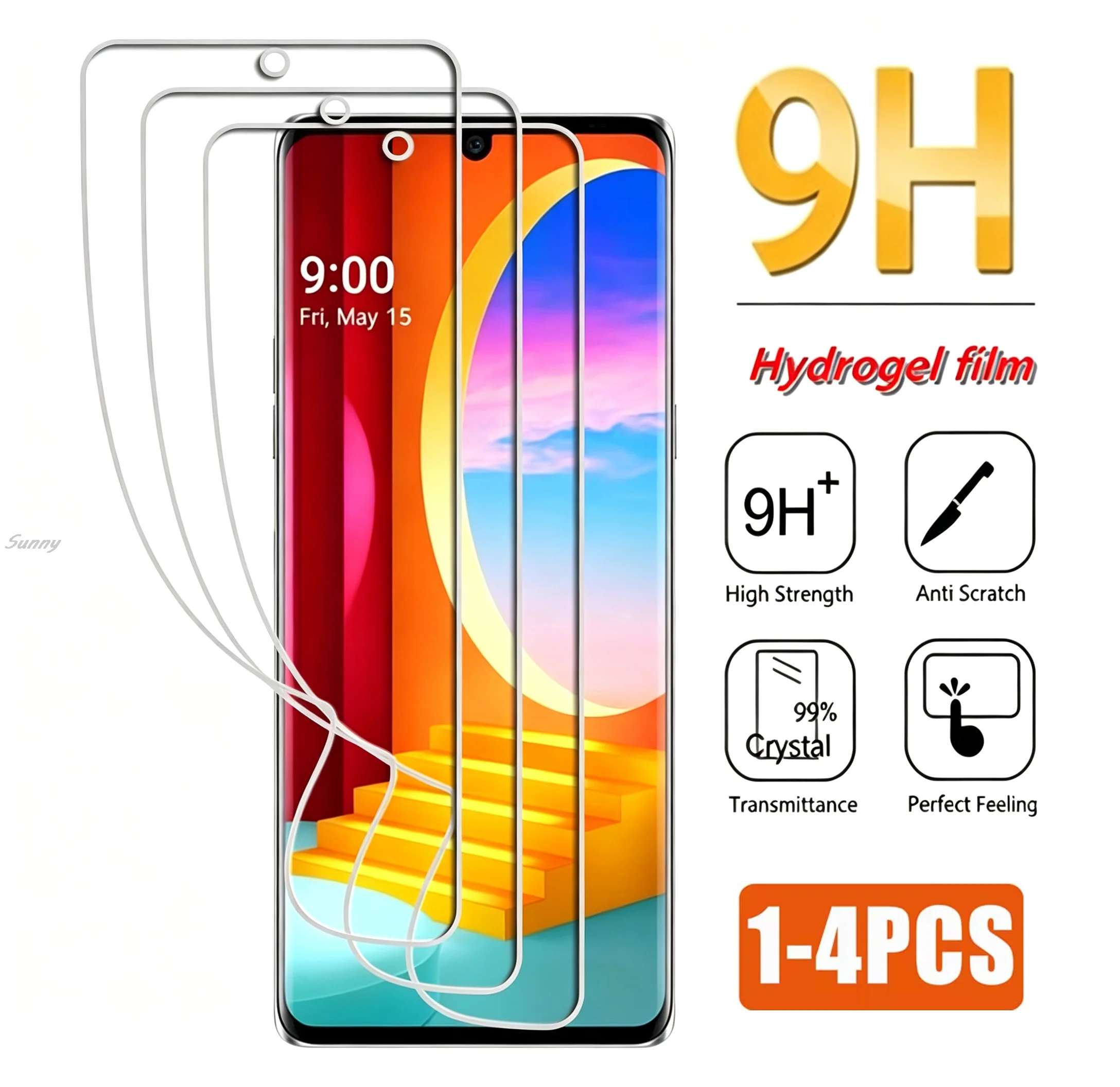 Full Coverage Soft Hydrogel Film For LG K92 K71 K62 K52 K51S K50S K61 Velvet Stylo 5 6 V60 V50 V40 Wing W41 Pro Screen Protec