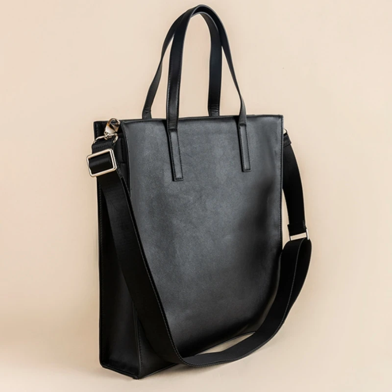 Unisex Solid Color Pu Leather Tote Bag 2024 Trend Designer Laptop Shoulder Bag Office Ladies Daily Commute Zipper Handbag