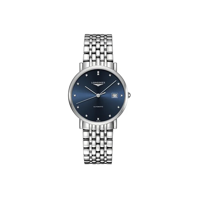 LONGINES Boya Collection Automatic Mechanical Movement 30m Waterproof Men's Watches Watch 37mm Blue Dial L4.810.4.97.6