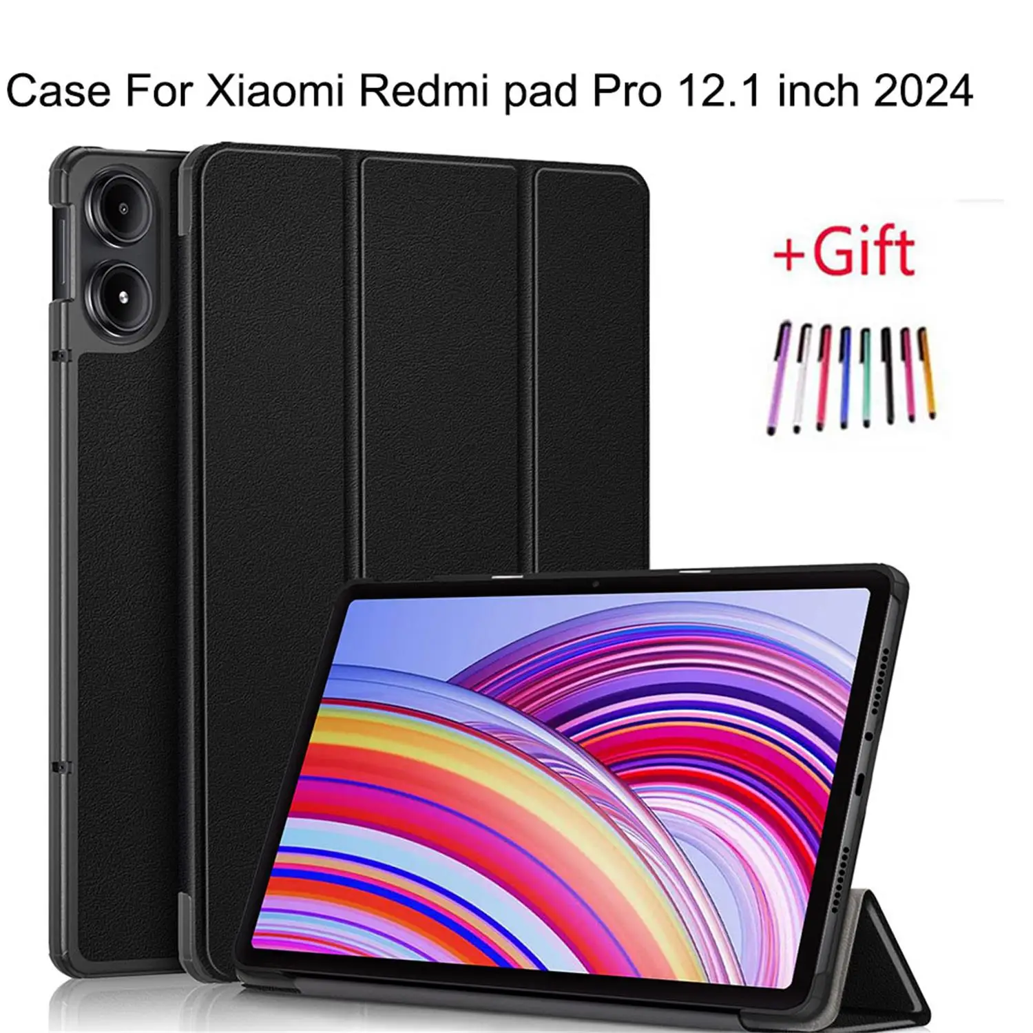 

Tablet Case for Xiaomi Redmi Pad Pro 12.1 2024 MiPad 6S Pro Pad SE 11inch Pad10.61 Xiaomi Pad 6 5 Pro Soft Tablet Cover