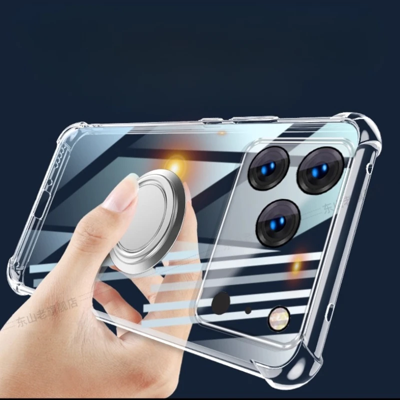 Подушка безопасности, магнитный кольцевой держатель из ТПУ, чехол для iPhone 17Air 17 ProMax, мягкий силиконовый чехол на заднюю панель для iPhone 17Pro, противоударный прозрачный бампер