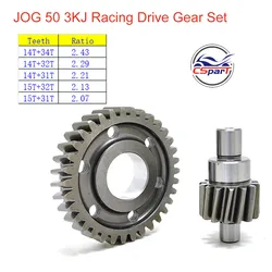 Racing Final Drive Gear Set For JOG 50 3KJ 1E40QMB  Yamaha