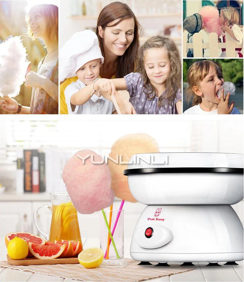 전기 솜사탕 기계, 가정용 미니 캔디 치실 기계, 완전 자동 솜사탕 메이커