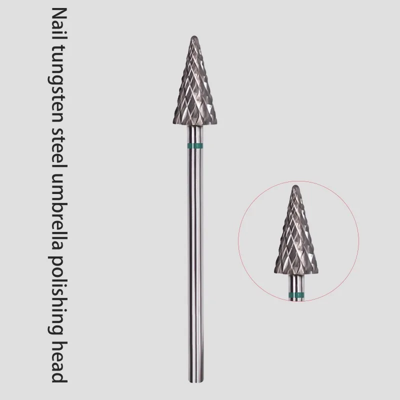 Do usuwania żelu do paznokci Narzędzia do paznokci Końcówki Frezy z węglika wolframu do frezarki elektrycznej do manicure Akcesoria do frezarek