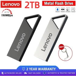 Lenovo 2TB 1TB Super Usb Memoria USB 3.0 Flash Drive Tipo C Flash Pen Drive 128GB Pendrive Portachiavi Flash Memory Stick per il telefono