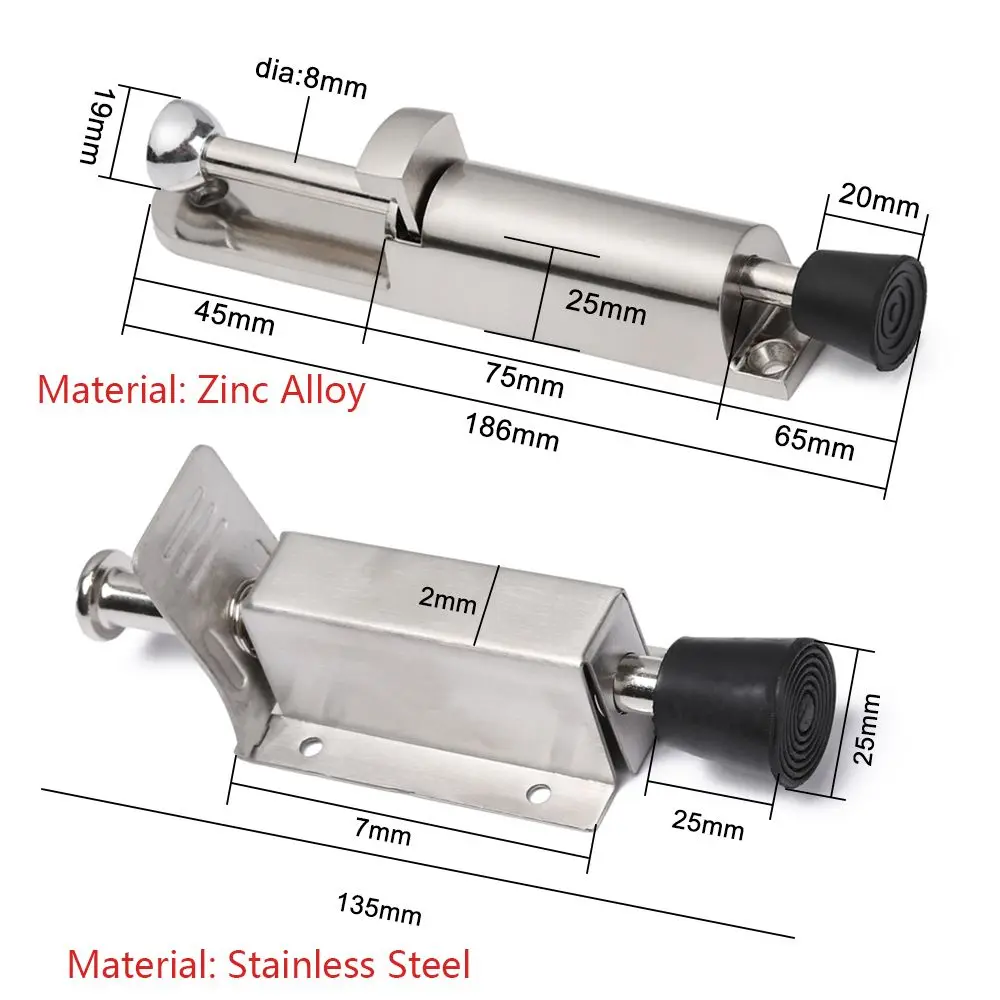 Hardware per mobili prevenire la collisione in gomma Step-On a pedale Kick Down fermaporta Stop Holder Buffer Catch Door