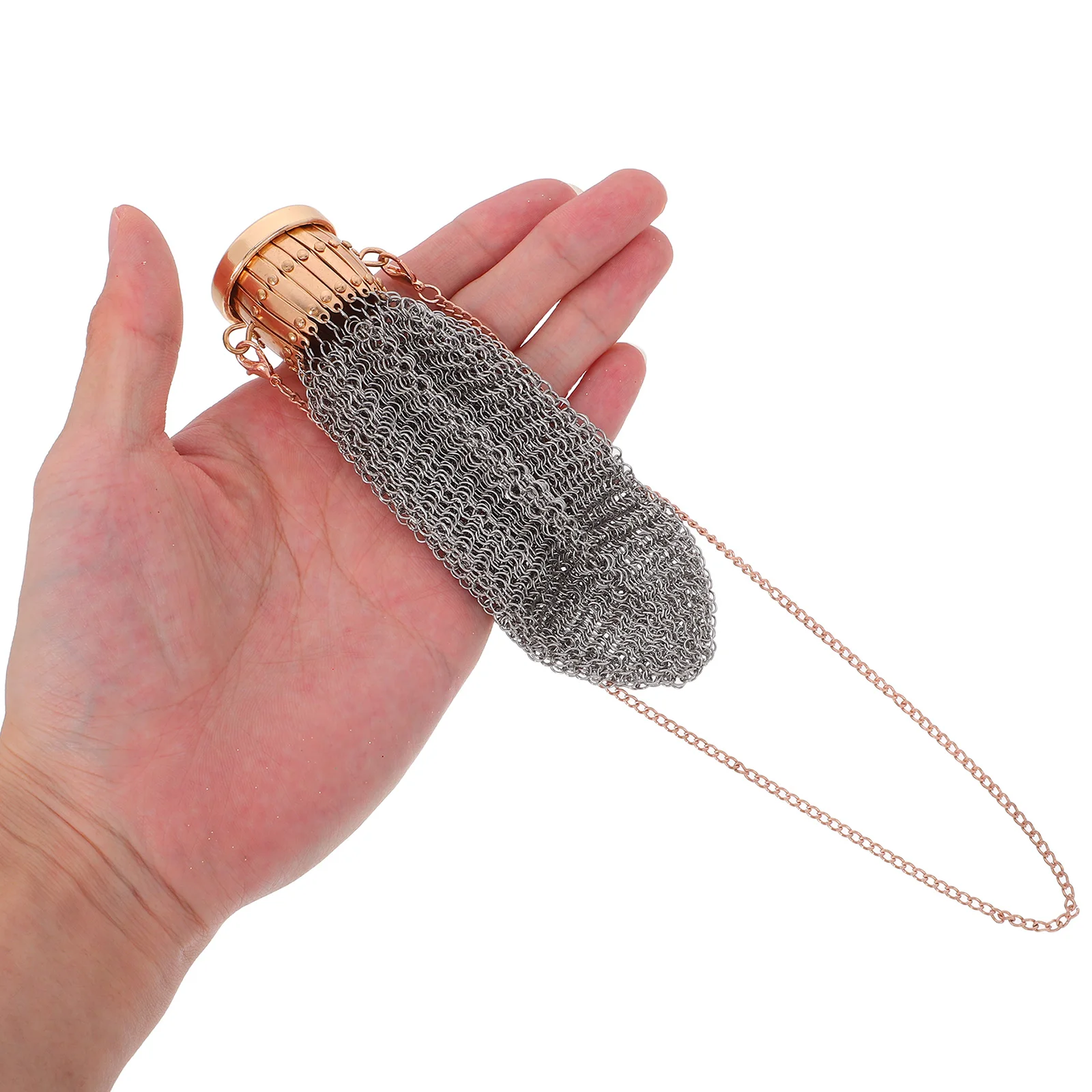 

Coin Box Vintage Style Mini Storage Bag Small Change Pouch Retro Wallet Purse Metal Mesh Secure Lid for Collectors