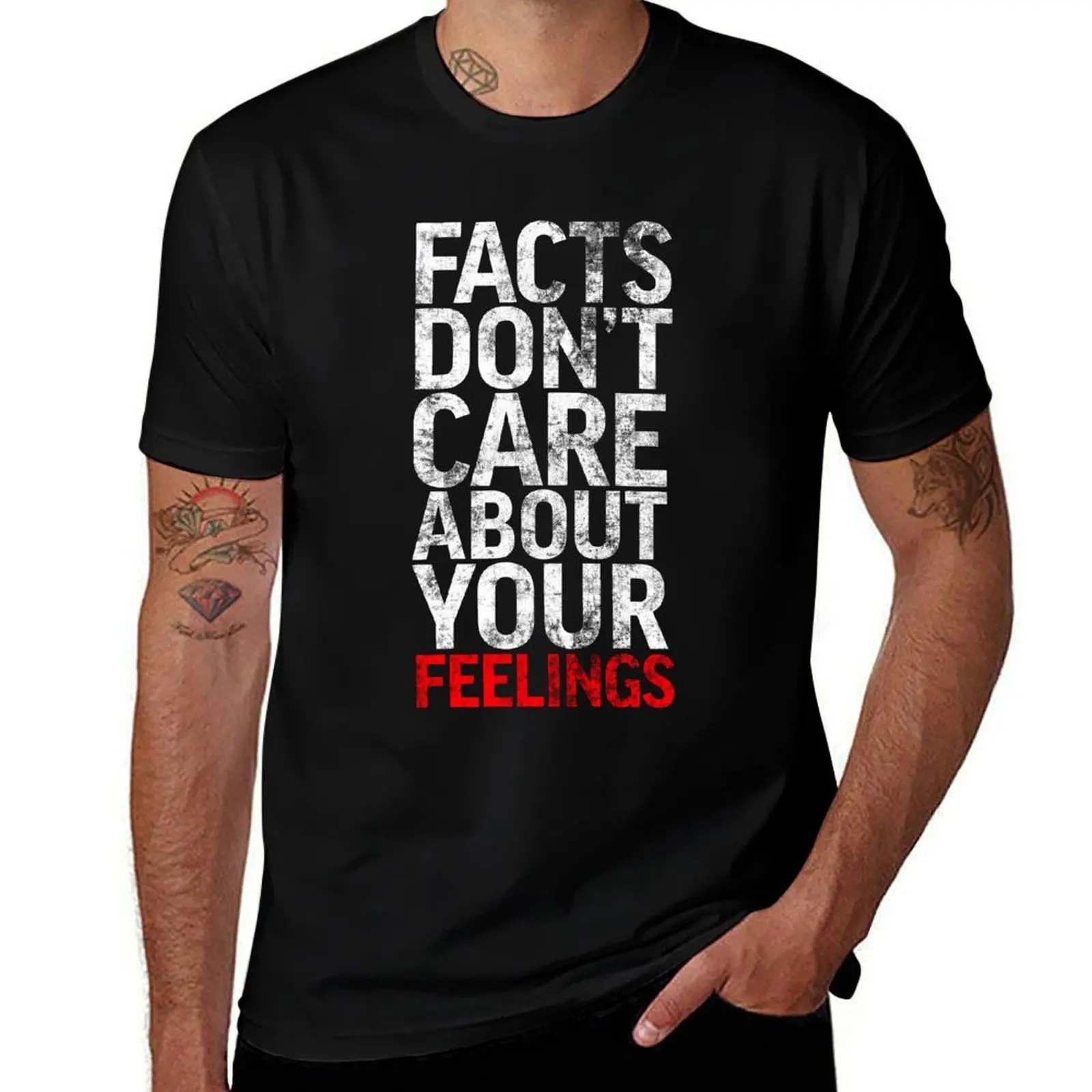 

Facts Don't Care About Your Feelings T-Shirt cheap stuff T-shirts man oversized t shirt men