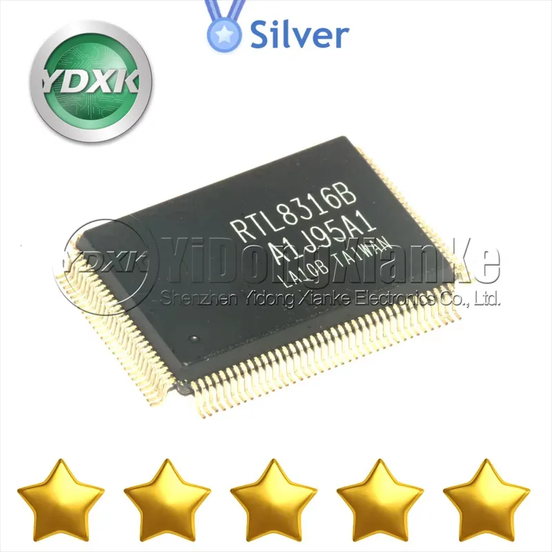 RTL8316B QFP128 SAFC161CS32RF Electronic Components SIL9011CLU SPHE8202V RTL8139C RTL8139CL New Original RTL8212F-GR
