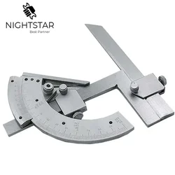 Universal Bevel Protractor 0-320 Degree Precision Angle Measuring Finder Ruler Inner and Outer Parts Carpenter Tools  Engineer