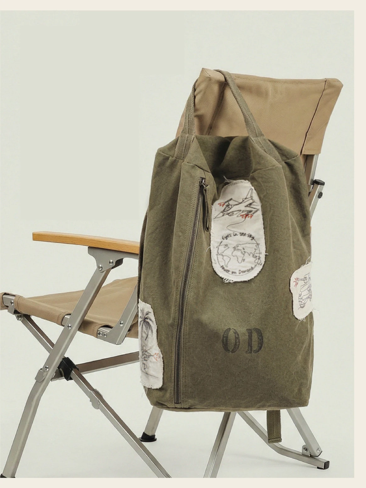 Plecak sportowy z bawełny canv – Canvas Backpack Casual recenzja i cena