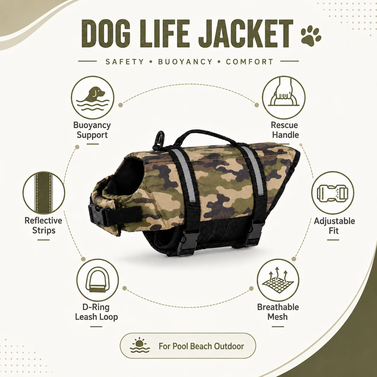 Evcil Hayvan Can Yeleği Köpek - Life Jacket Buoyancy incelemesi ve fiyatı