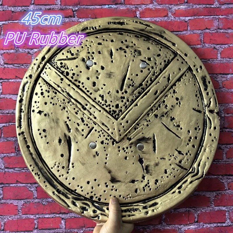 1:1 cosplay Sparta Shield Gladiator Sword Warrior Big Sword Movie Role Playing Sword Model Safety PU Gift Home Decor Toy Pops