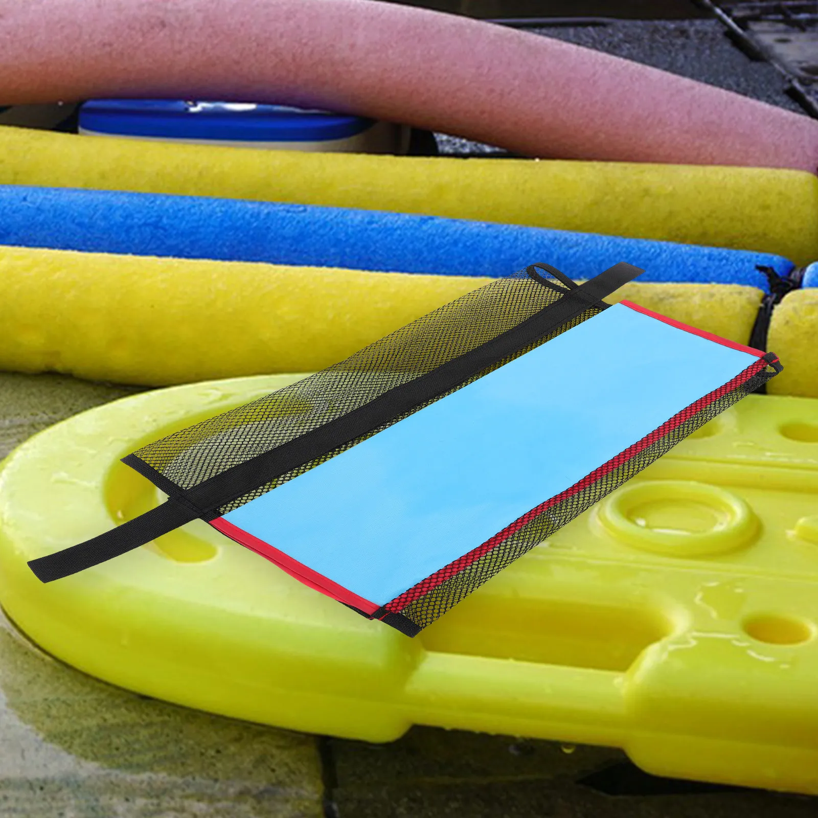 

Набор из 3 плавающих сеток-шезлонгов для бассейна, эргономичные плавающие сетки-шезлонги для взрослых и детей, аксессуары для плавания, летние развлечения