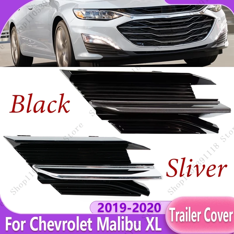 

Car Front Bumper Tow Hook Cover Cap Trailer Cover Tow Bracket Cover For Chevrolet Malibu XL 2019 2020