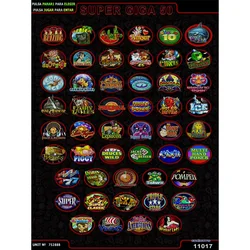 Slot Mãe Board para Multi Game, placa principal, máquina de habilidade, XXL, 50 em 1