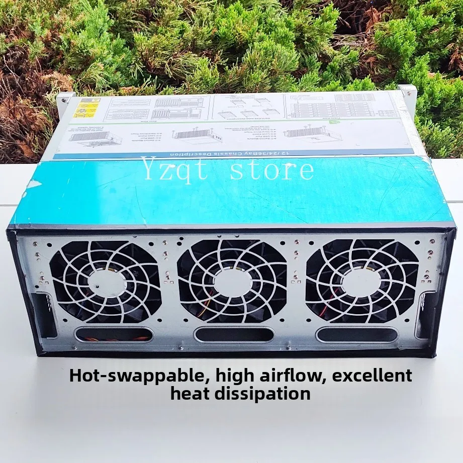 85% New-95 New Wave 12-bit 24-bit 3.5-inch 6 12GB hard disk cage storage Flying Bull NAS chassis expansion cabinet