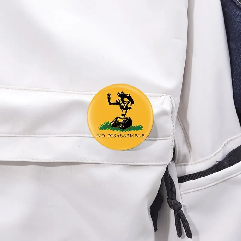 Anime Disney Robot Mobilisatie Perifere Broche Cartoon Wall-E Ronde Tin Metalen Badge Pin Kleding Rugzak Accessoires Geschenken