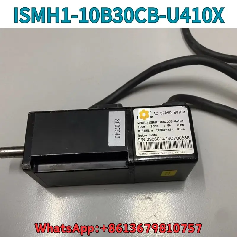 

Used ISMH1-10B30CB-U410X servo motor test OK Fast Shipping