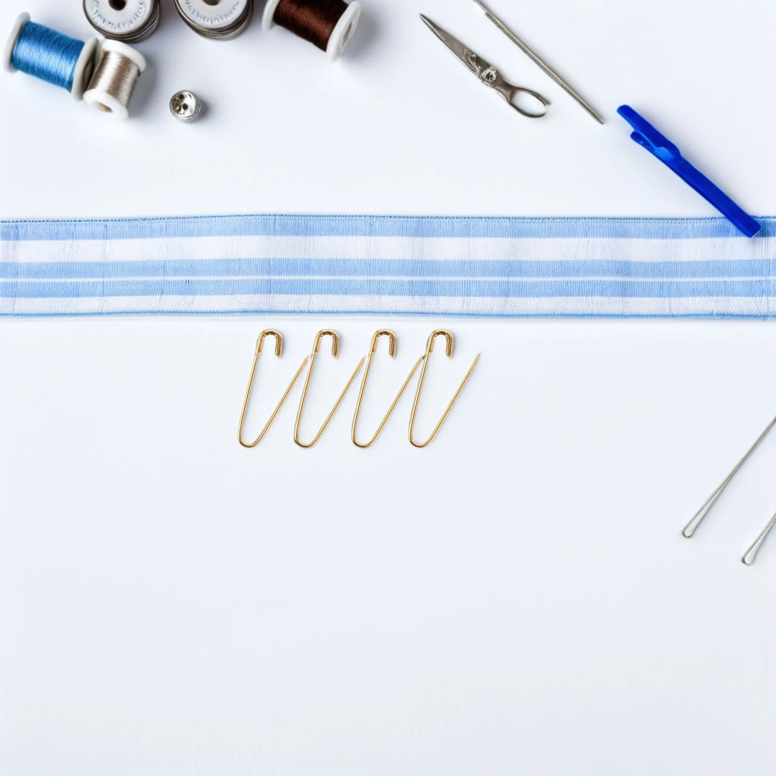 

1000Pcs Metal U-Shaped Safety Pins Small Sewing Pins for Clothing Tags Garment Fixing DIY Crafts Accessories Safety Pin