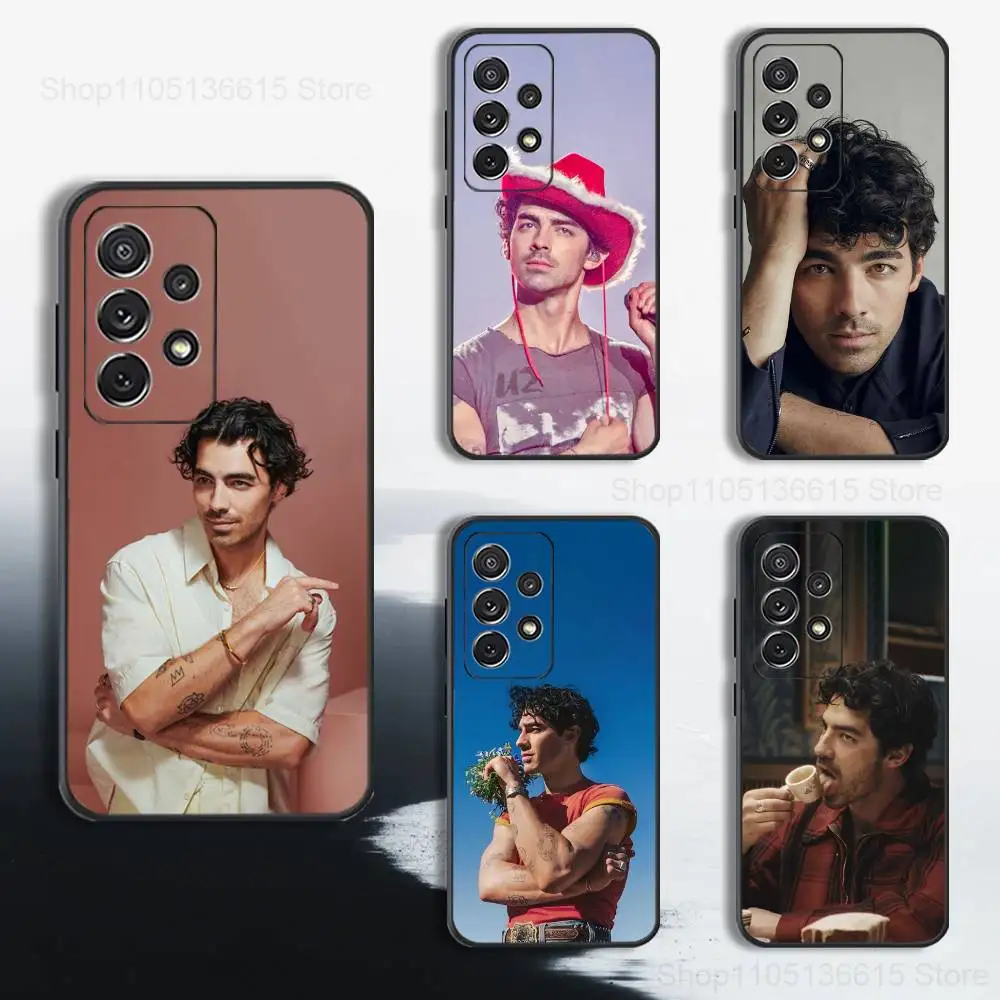 

Hot J-Joe Jonas Singer Phone Case For Samsung S25,S24,S23,S22,S21,S20,S10,Ultra,Plus,Lite,FE,Soft Silicone Black Cover