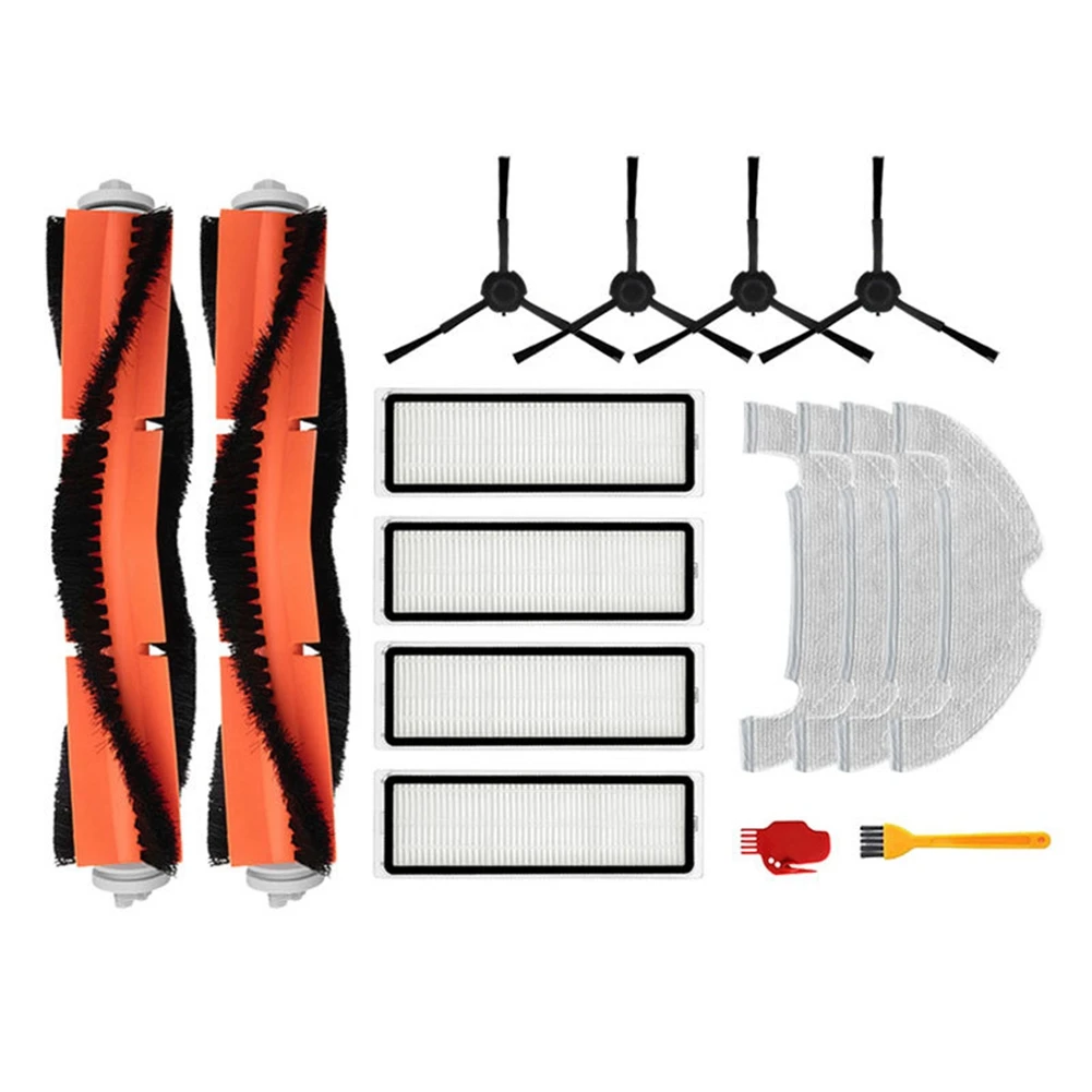 Filtro per Xiaomi Mi Robot Vacuum-Mop 2 Ultra STYTJ05ZHM Accessori per aspirapolvere Panno per mop Parti della spazzola laterale principale