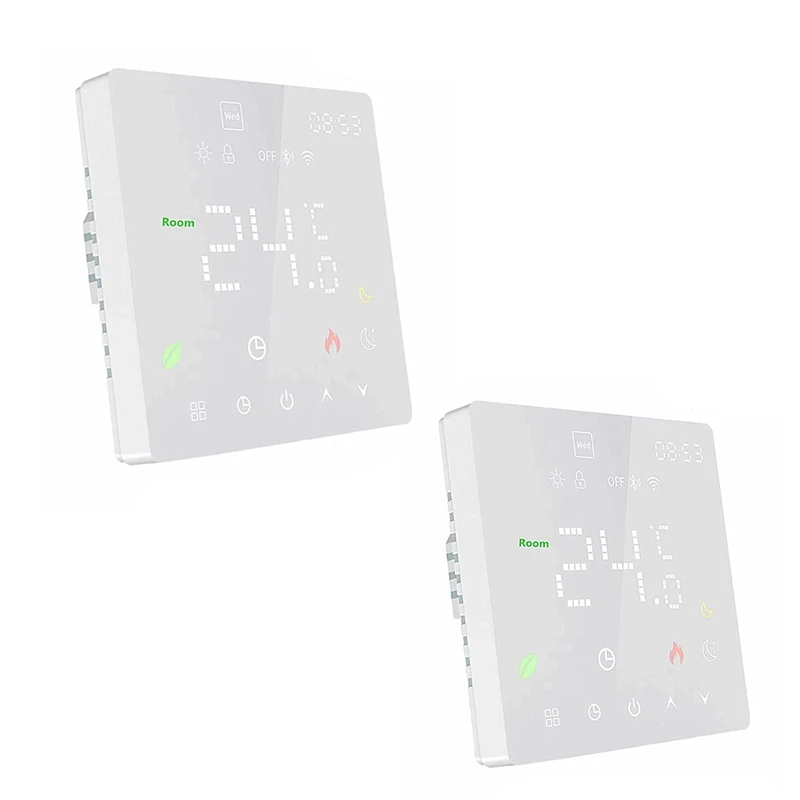 A16R-Tuya Wifi Smart Thermostat Electric Floor Heating TRV Water Gas Boiler Temperature Voice Remote Controller