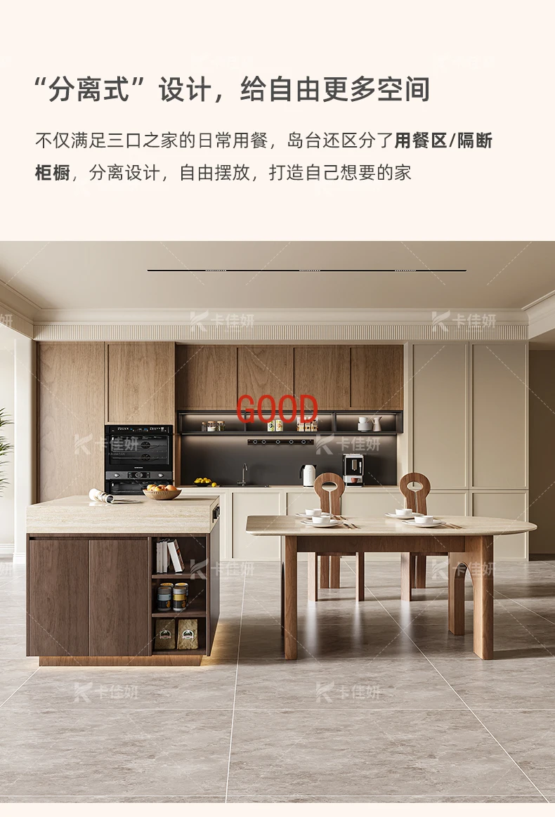 Placa de pedra semicírculo doméstico, mesa de jantar e cadeira, bonito