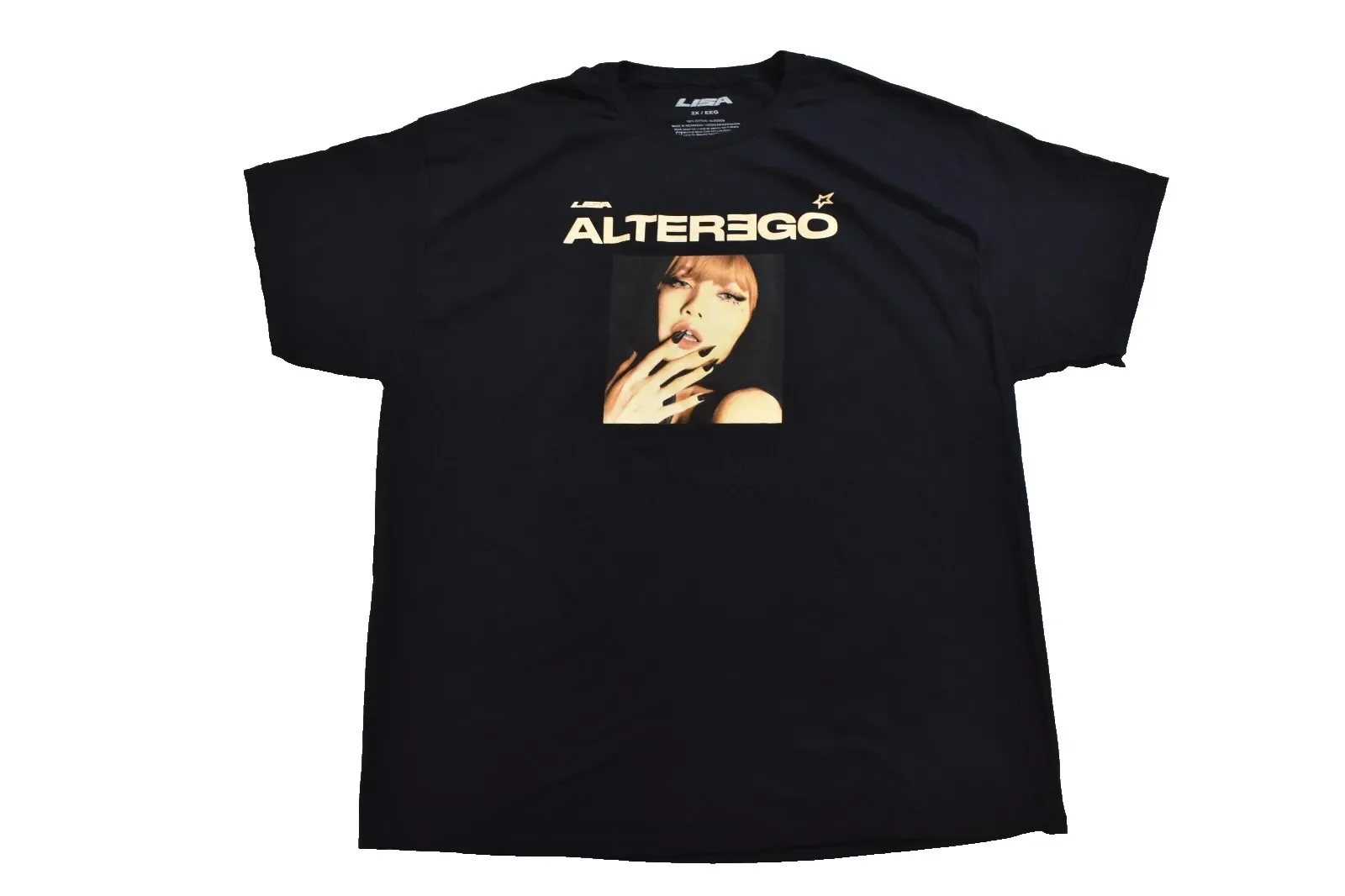 LISA Mens Lisa Alter Ego Portrait Black Shirt New 2XL