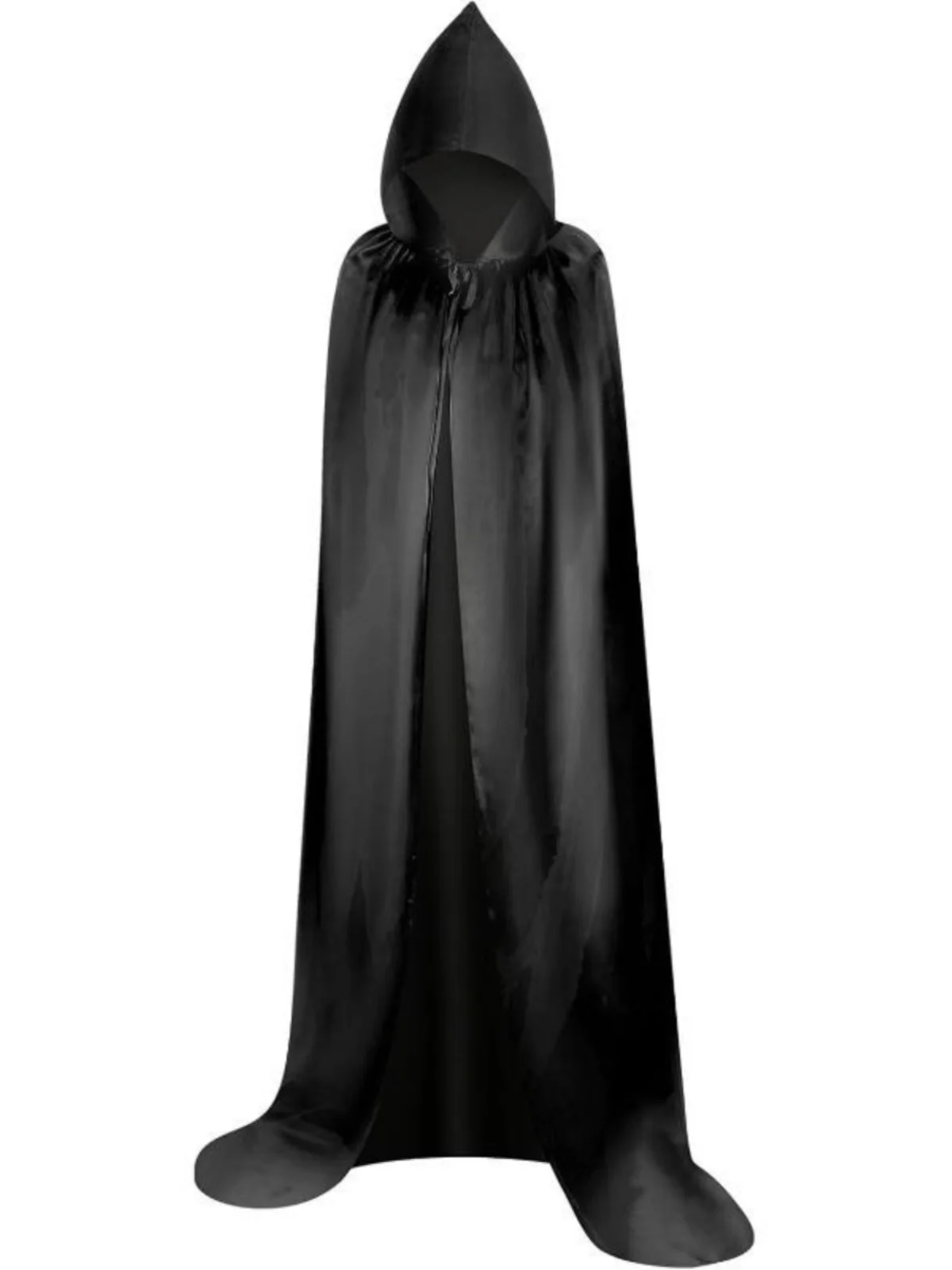 

Bla Robe Cosplay Wizard Death God Cloak ex Stage Performance Role-plang Costume Women's Sle Men's Sle