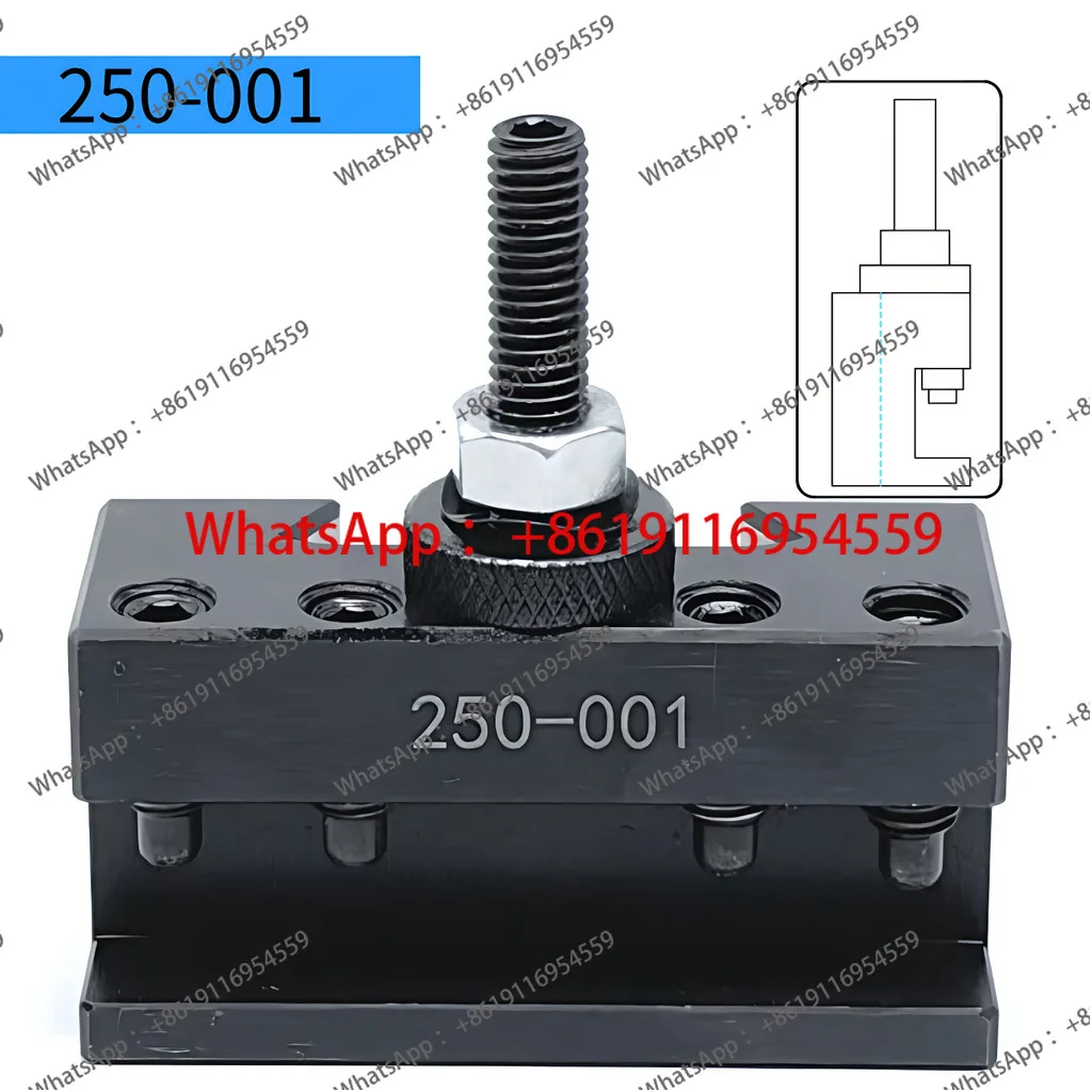 

250-001 250-101 250-201 Держатель точилки серии 250-301 из высокоуглеродистой стали, тип машинного зажима