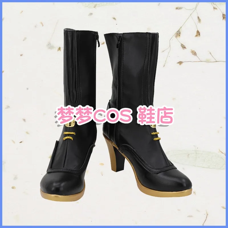 Wuthering Waves Yangyang Cosplay Costume Shoes Boots Midnight Rangers Outrider Natural Resonator Halloween Women Props Shoes