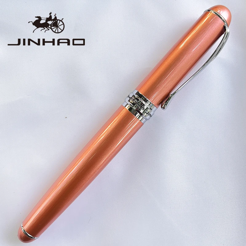 1 STKS 750 Kantoor Luxe Collectie Cadeau Zilveren Trim Metalen Busienss Roller Schrijfpen