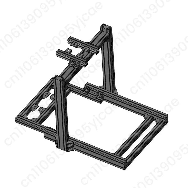 NF 4080 Aluminum Profile Racing Car Bracket; 4040 Game Steering Wheel Simulator
