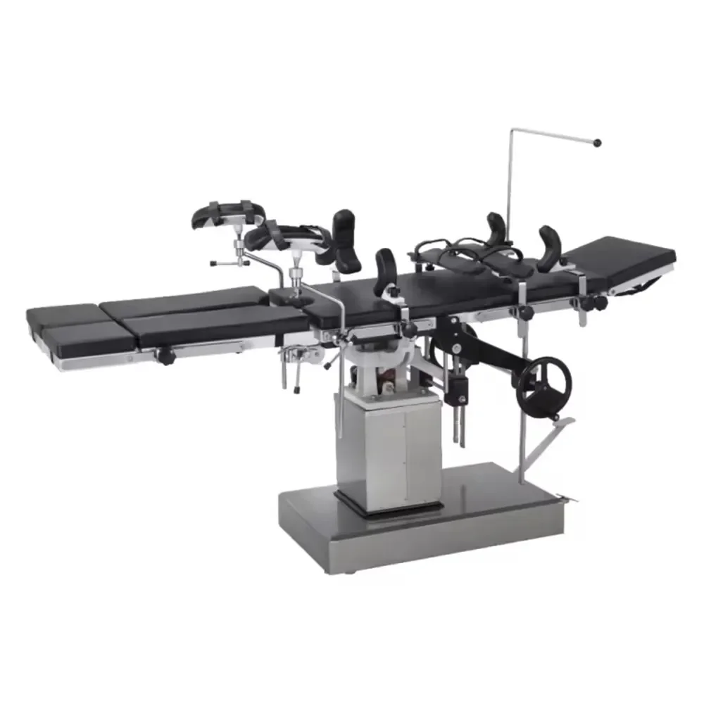 Hospital ENT Room Hand-Operated Hydraulic Operating Table Surgical Operating Bed